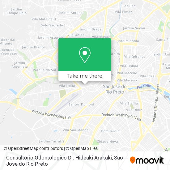Consultório Odontológico Dr. Hideaki Arakaki map