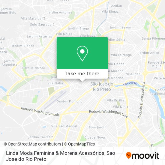 Linda Moda Feminina & Morena Acessórios map
