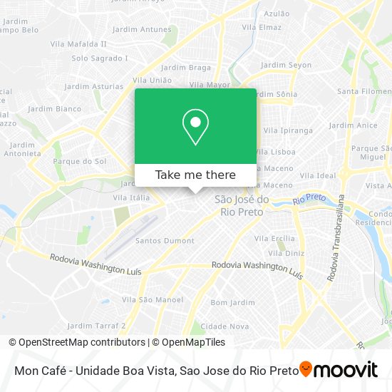 Mon Café - Unidade Boa Vista map