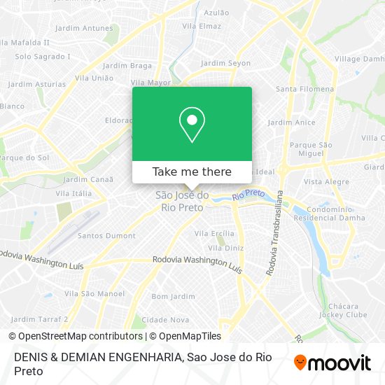 DENIS & DEMIAN ENGENHARIA map