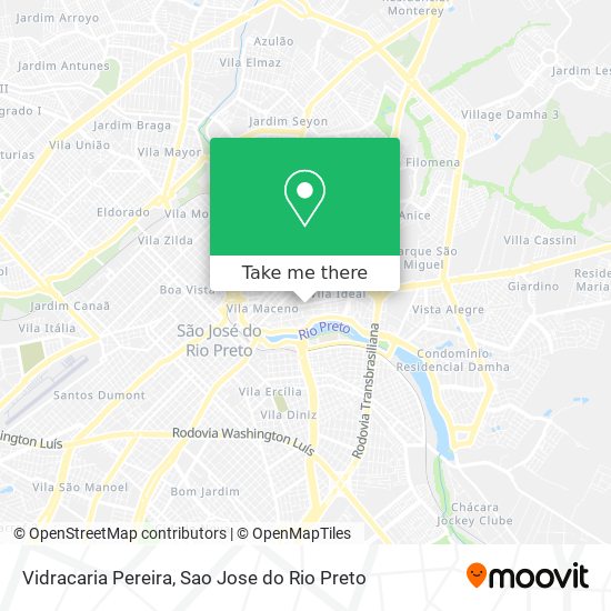 Vidracaria Pereira map