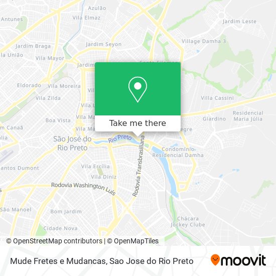 Mude Fretes e Mudancas map