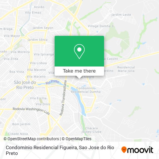 Condomínio Residencial Figueira map