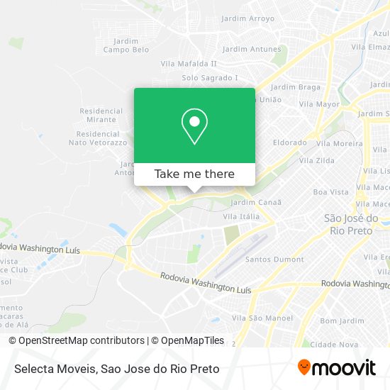 Selecta Moveis map
