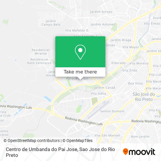 Centro de Umbanda do Pai Jose map