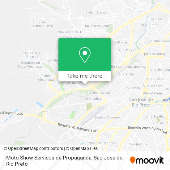Moto Show Servicos de Propaganda map