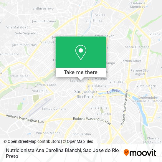 Nutricionista Ana Carolina Bianchi map