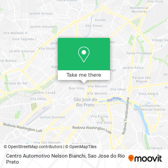 Centro Automotivo Nelson Bianchi map