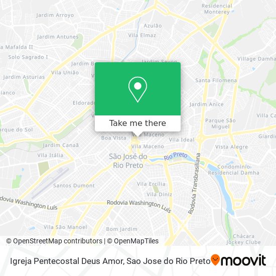 Igreja Pentecostal Deus Amor map