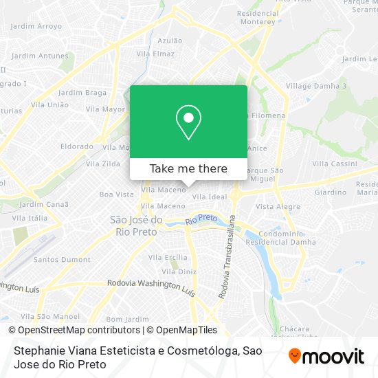 Stephanie Viana Esteticista e Cosmetóloga map