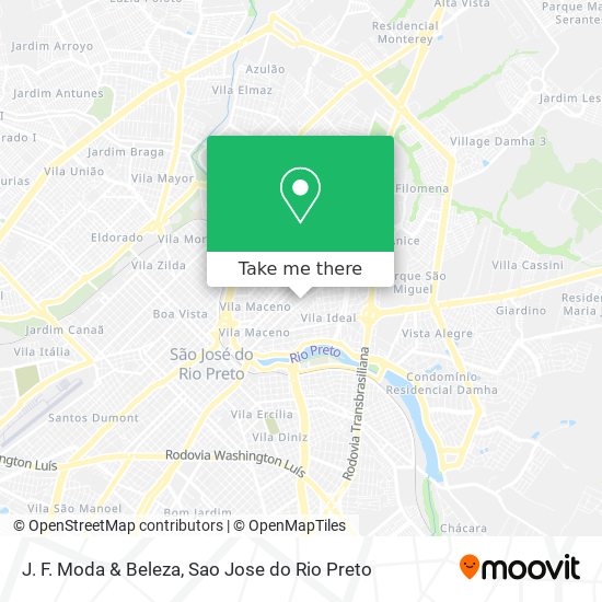 J. F. Moda & Beleza map