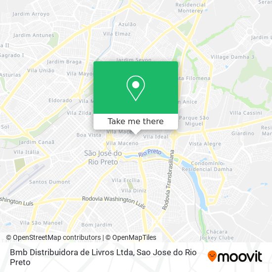 Bmb Distribuidora de Livros Ltda map