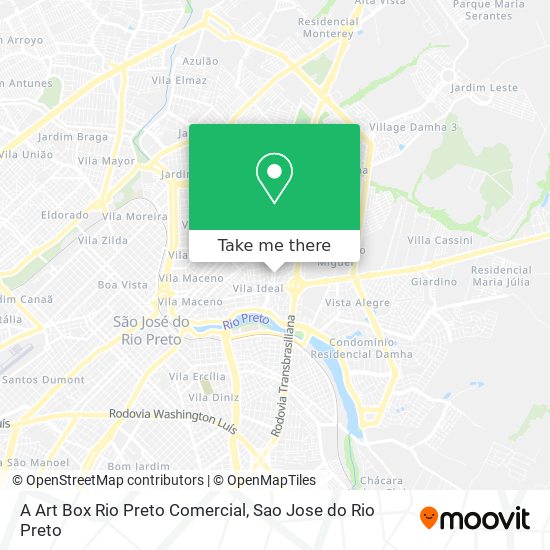 A Art Box Rio Preto Comercial map