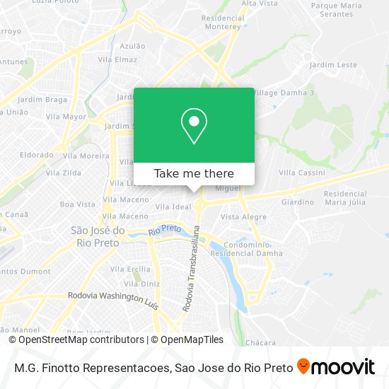 M.G. Finotto Representacoes map