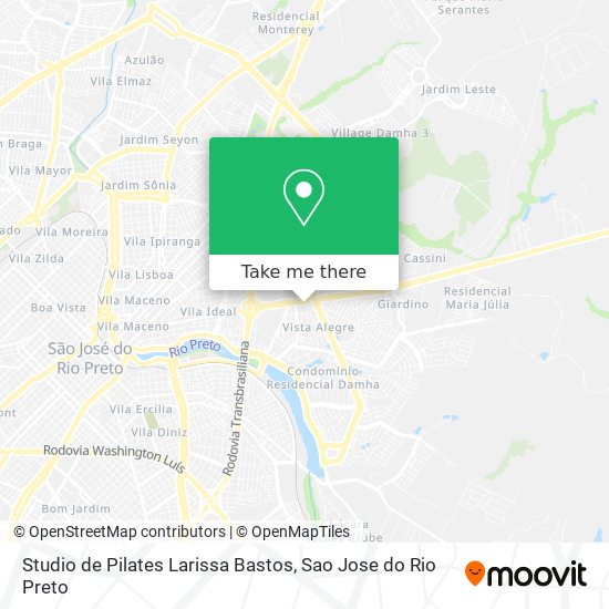 Studio de Pilates Larissa Bastos map