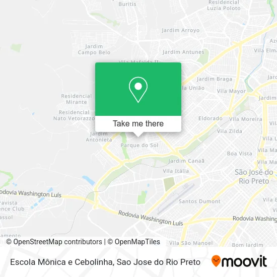 Escola Mônica e Cebolinha map
