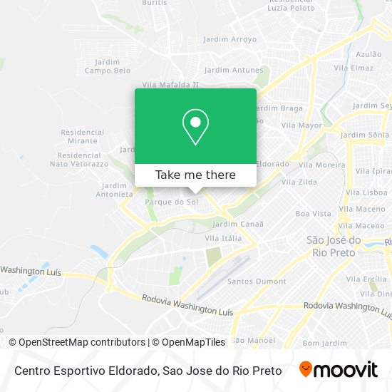Centro Esportivo Eldorado map