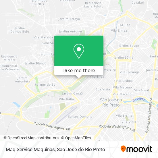 Maq Service Maquinas map