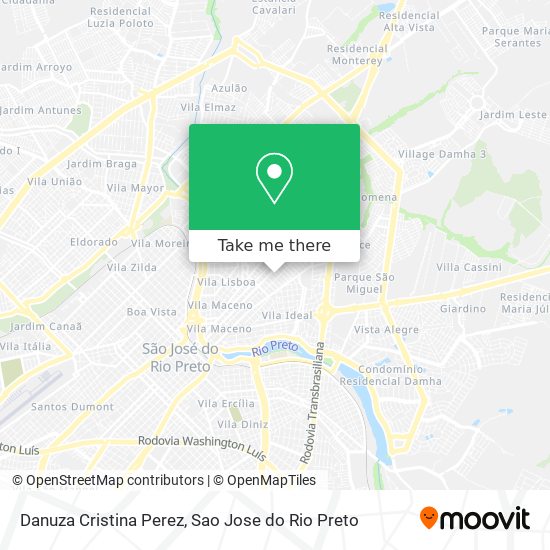 Danuza Cristina Perez map
