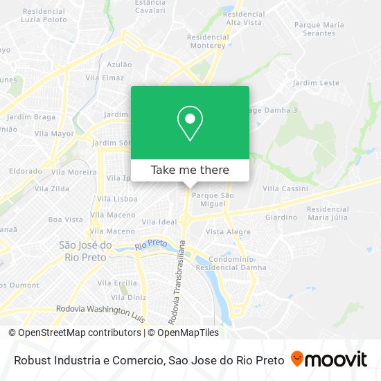 Robust Industria e Comercio map