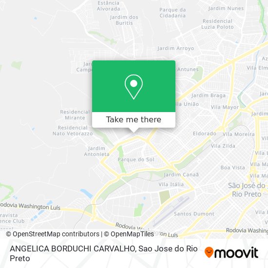 ANGELICA BORDUCHI CARVALHO map