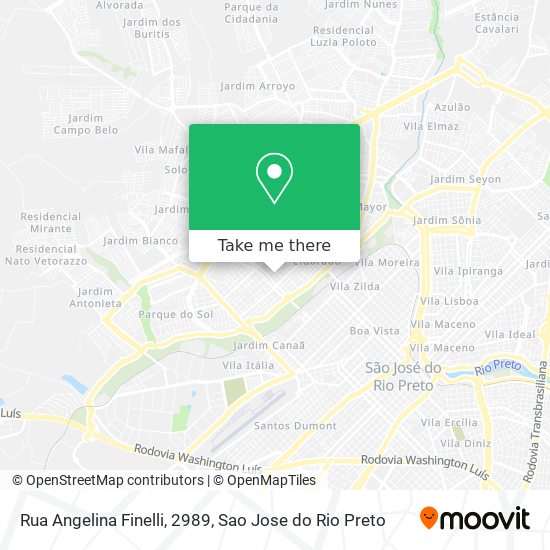 Rua Angelina Finelli, 2989 map