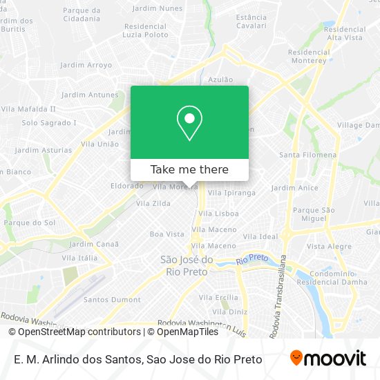E. M. Arlindo dos Santos map