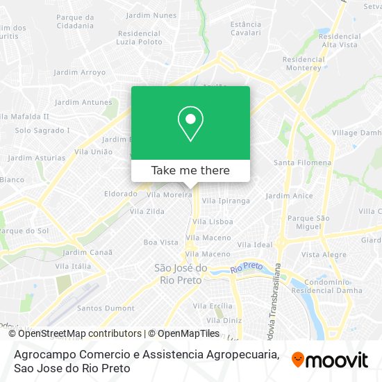 Agrocampo Comercio e Assistencia Agropecuaria map