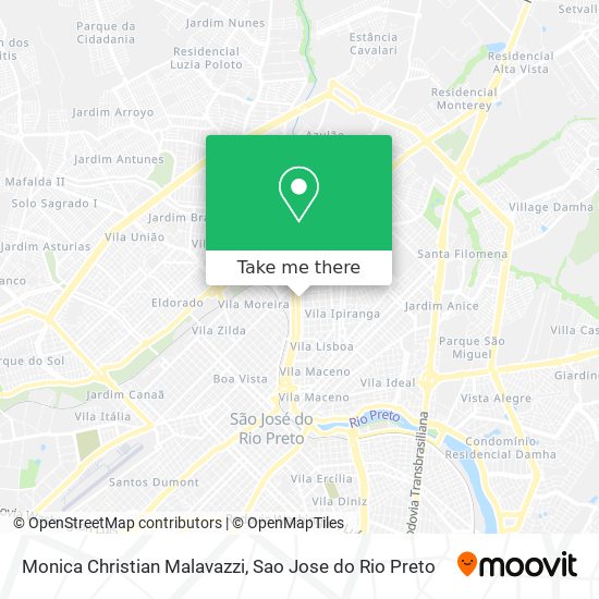 Monica Christian Malavazzi map