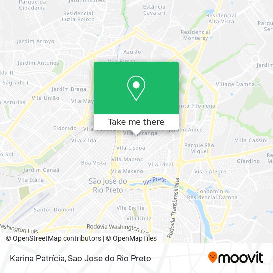 Karina Patrícia map