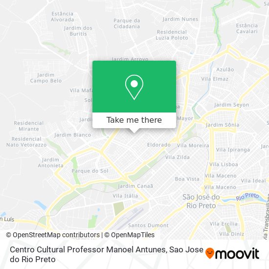 Centro Cultural Professor Manoel Antunes map