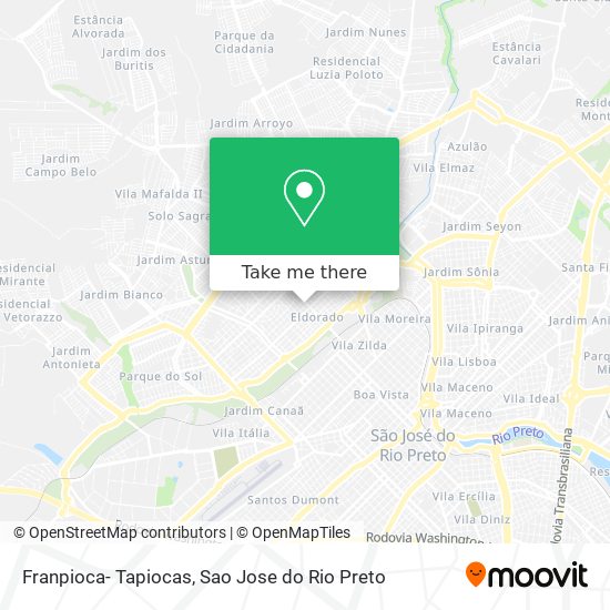 Mapa Franpioca- Tapiocas