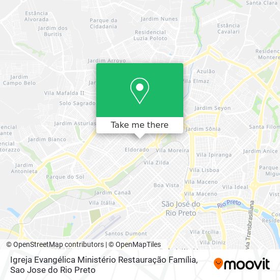 Igreja Evangélica Ministério Restauração Família map