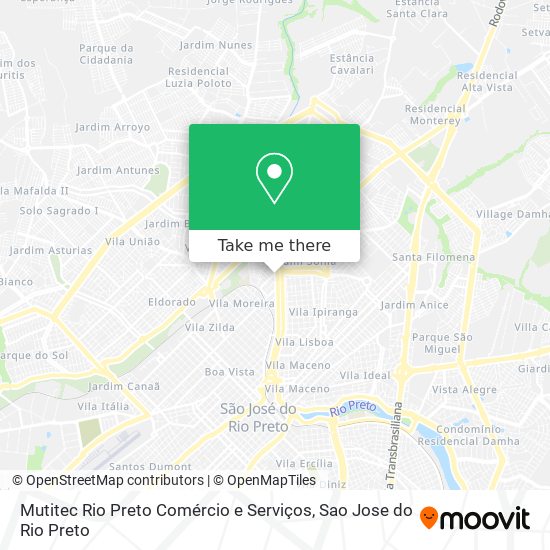 Mutitec Rio Preto Comércio e Serviços map