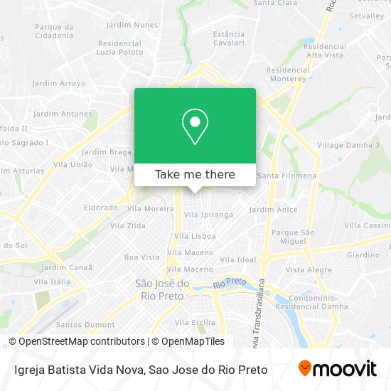 Igreja Batista Vida Nova map