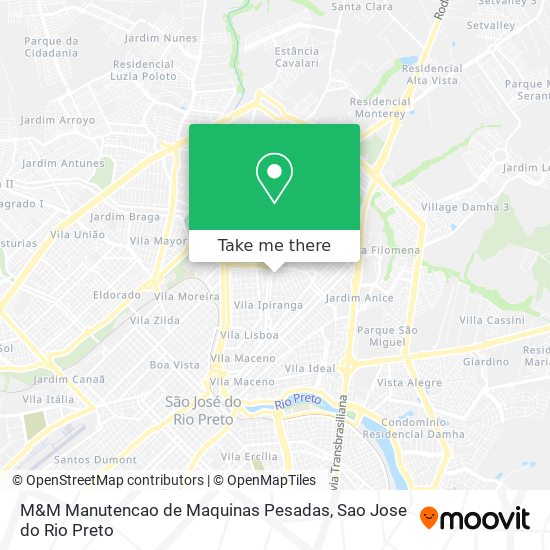 M&M Manutencao de Maquinas Pesadas map