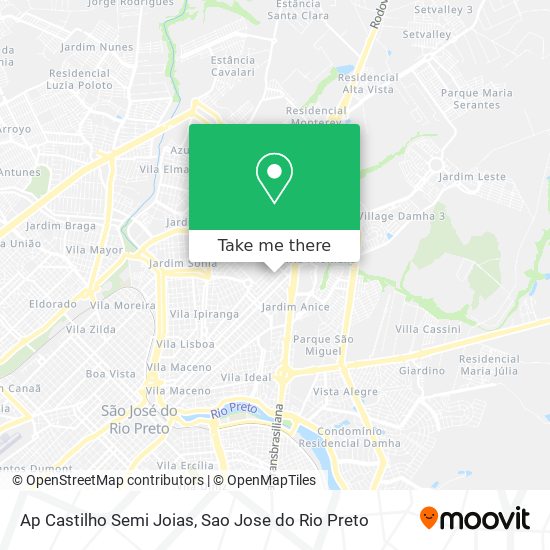 Ap Castilho Semi Joias map