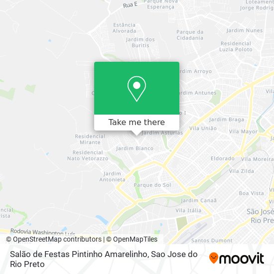 Salão de Festas Pintinho Amarelinho map