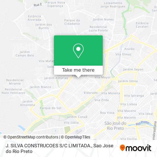 J. SILVA CONSTRUCOES S / C LIMITADA. map