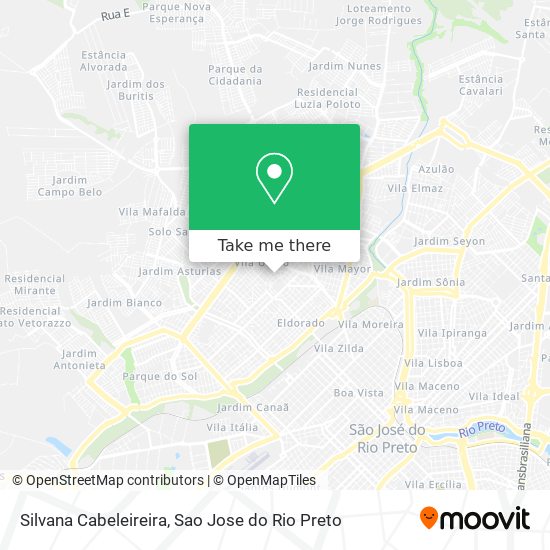 Silvana Cabeleireira map