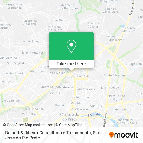 Dalbert & Ribeiro Consultoria e Treinamento map