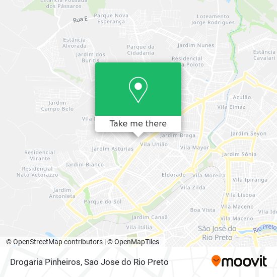 Drogaria Pinheiros map