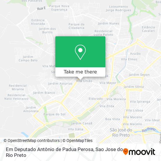 Em Deputado Antônio de Padua Perosa map