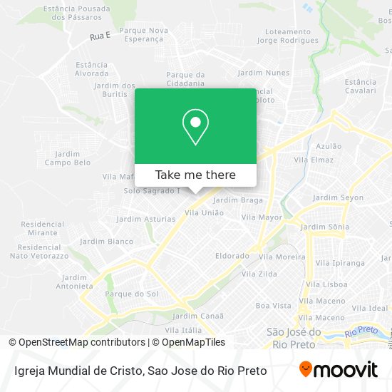 Igreja Mundial de Cristo map