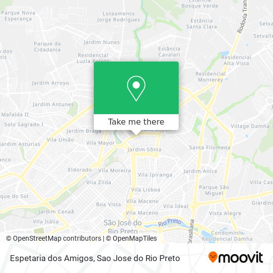 Espetaria dos Amigos map