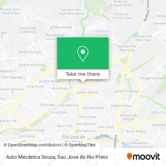 Auto Mecânica Souza map