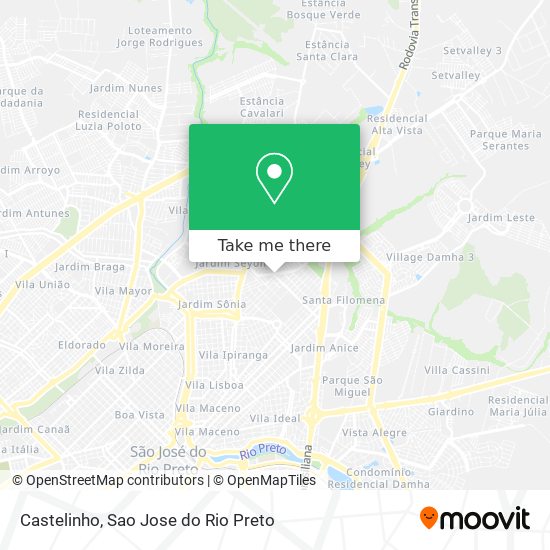 Castelinho map