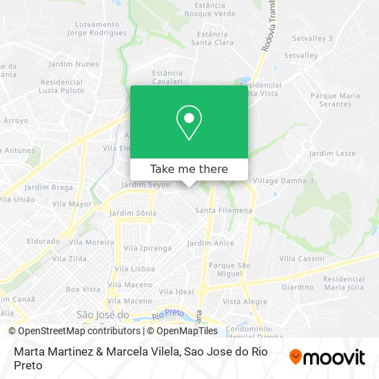 Marta Martinez & Marcela Vilela map