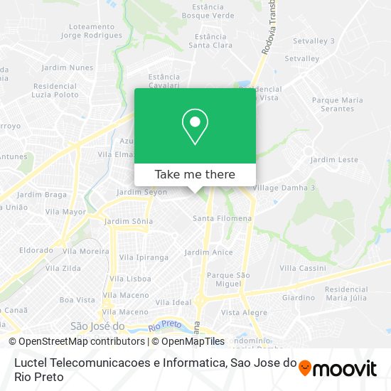 Luctel Telecomunicacoes e Informatica map