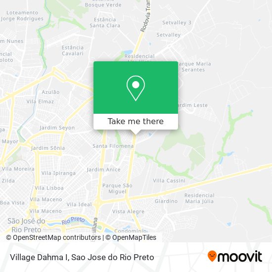 Village Dahma I map